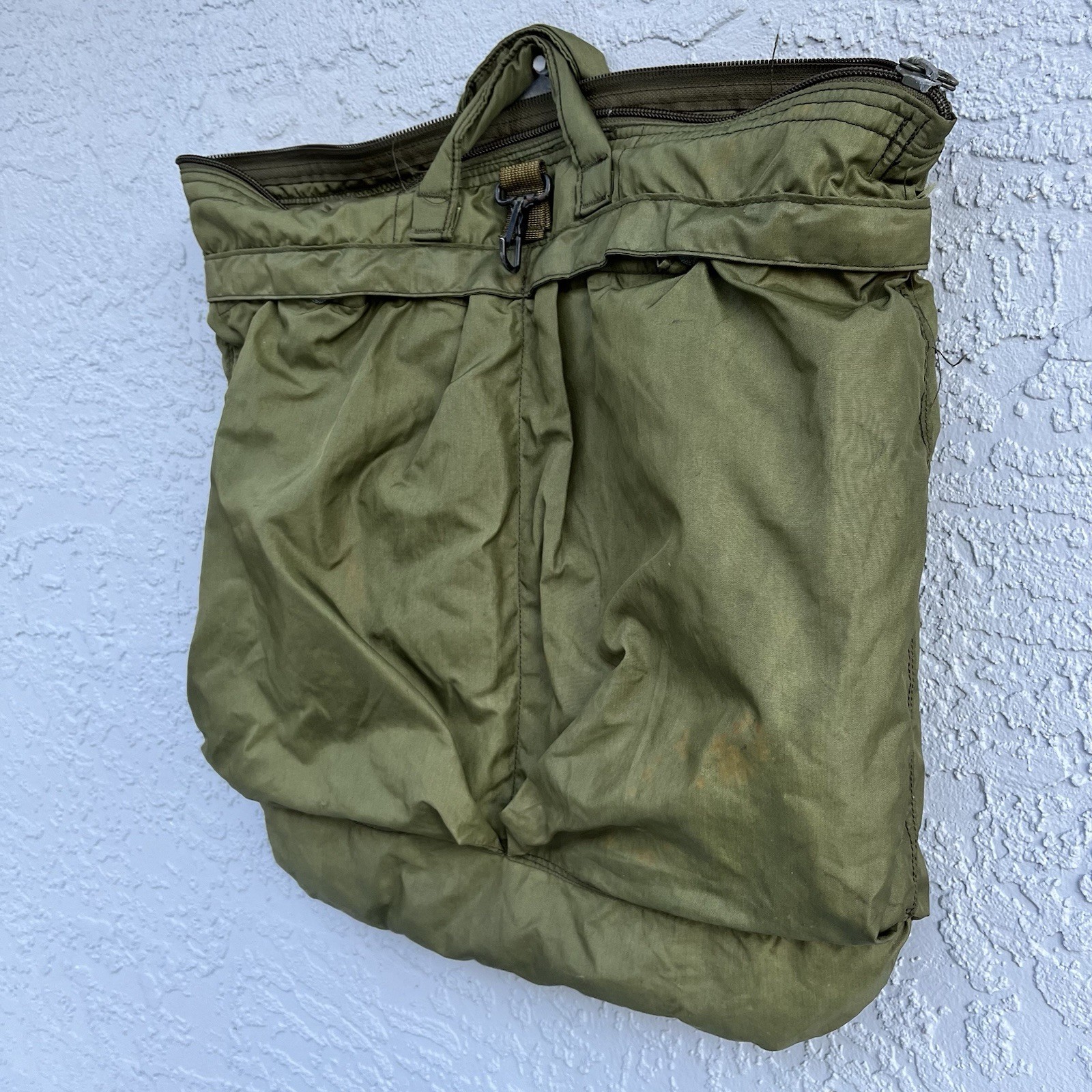 Vintage US Military Flyers Helmet Flight Bag 8415-00-782-2989 Unicor READ