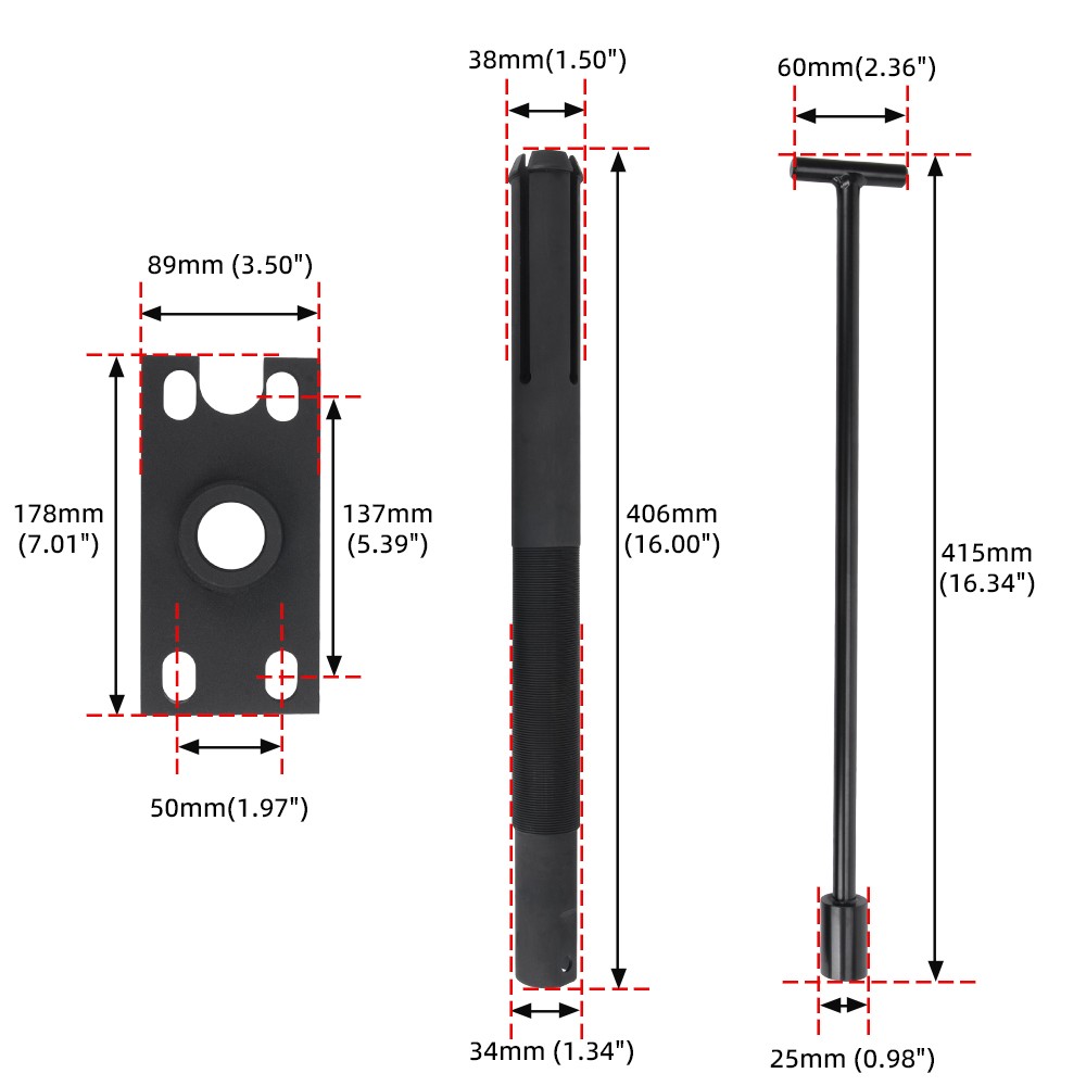 Gimbal Bearing Puller + Alignment Tool For Mercruiser Alpha Bravo OMC Volvo Boat