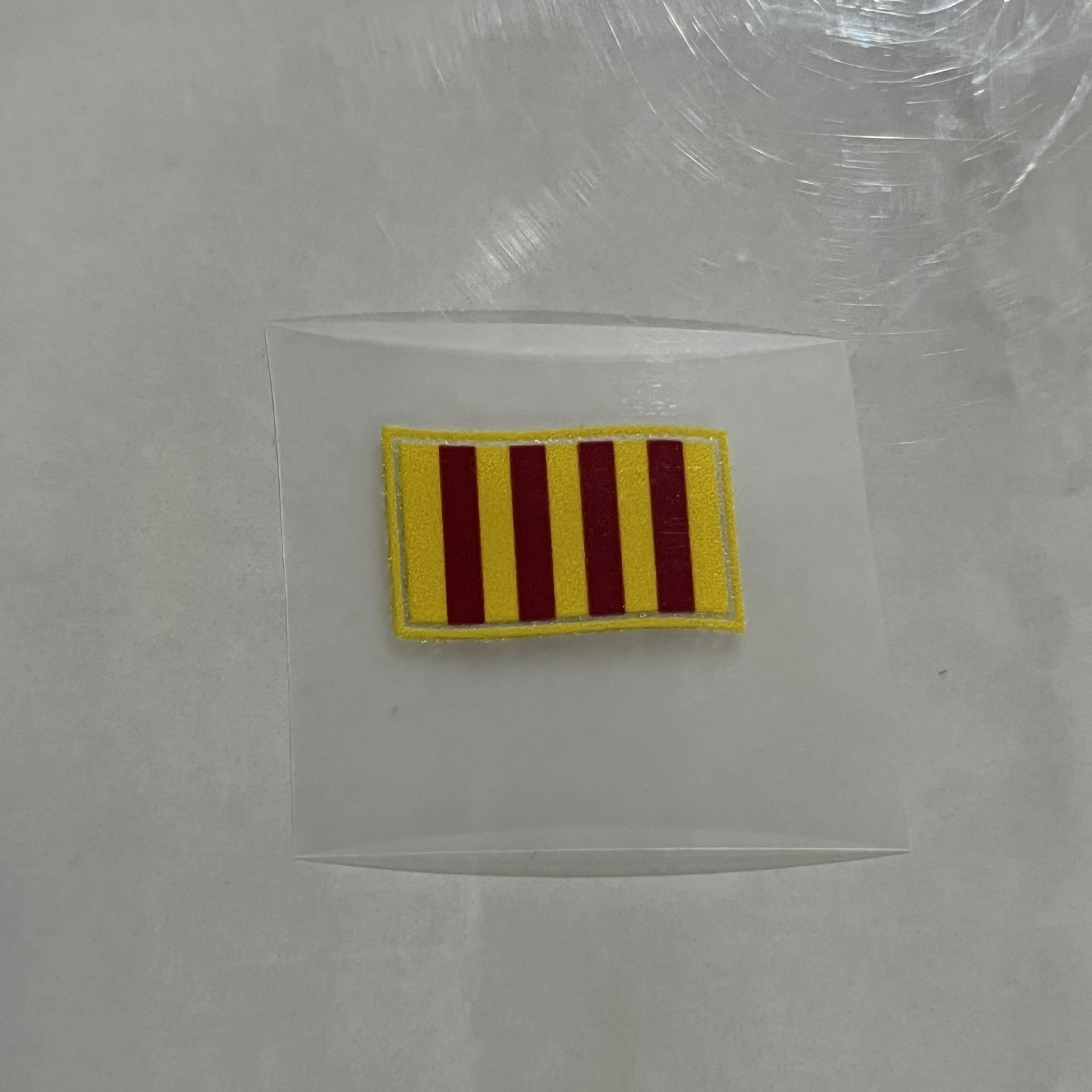 2007-08 Barcelona Catalunya Flag Detail Print Patch Badge Decal Print
