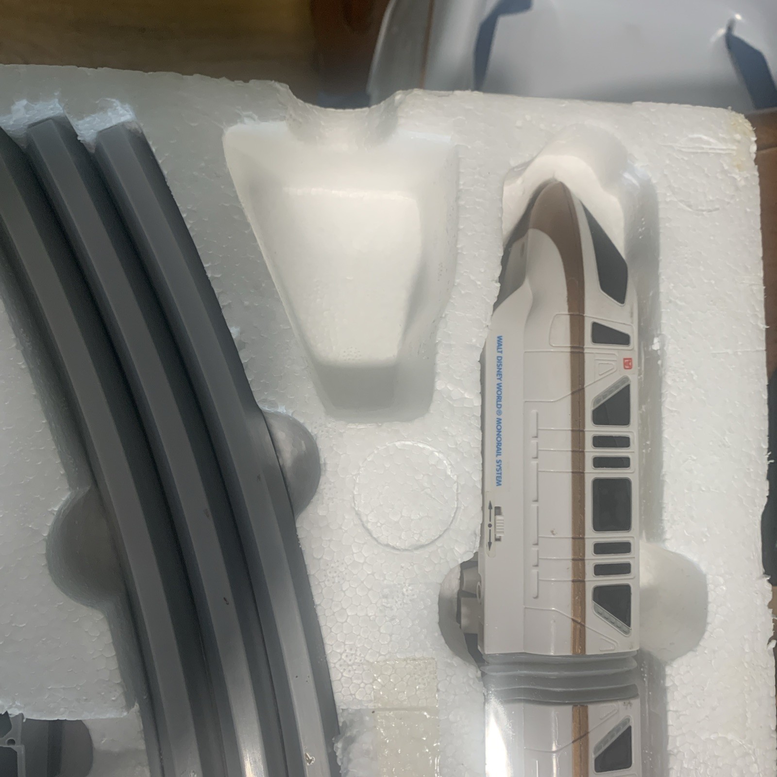 Walt Disney World Orange Line Monorail 14 FT Track Headlights & Sound Battery Op