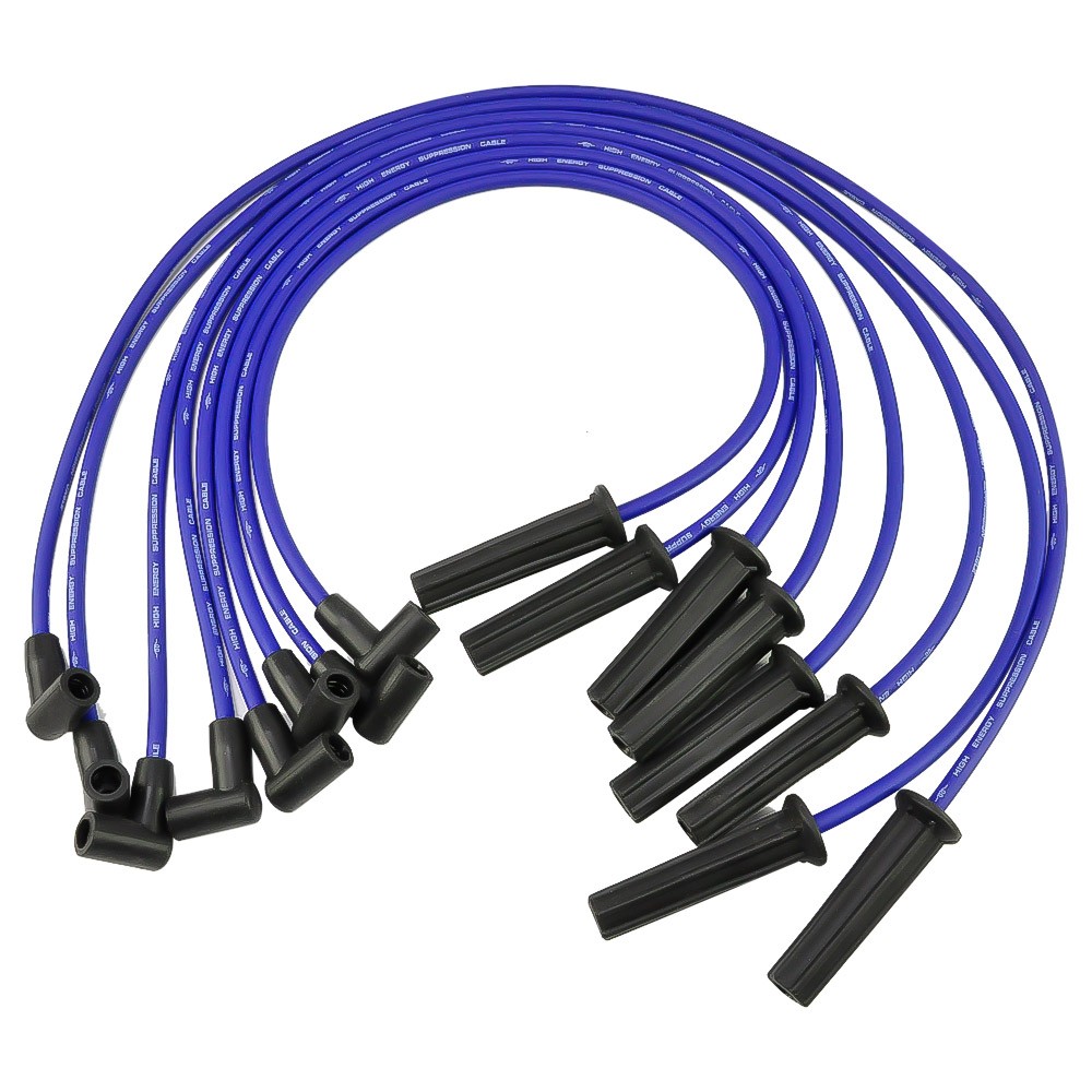 For PONTIAC 326 350 389 400 455 HEI DISTRIBUTOR + 8.5mm SPARK PLUG WIRES USA