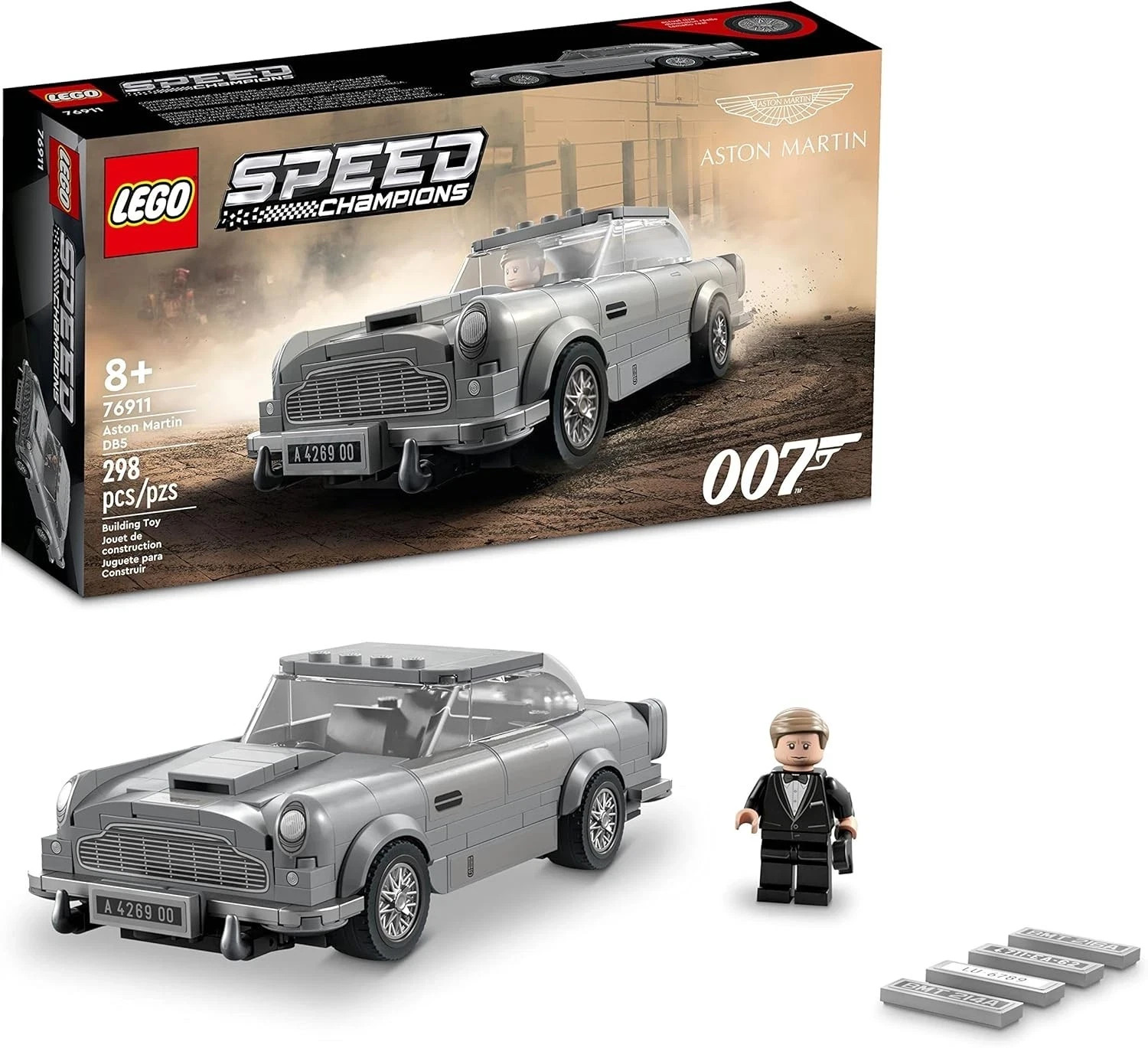 LEGO Speed Champions Aston Martin DB5 76911 James Bond 007 New Sealed Retired