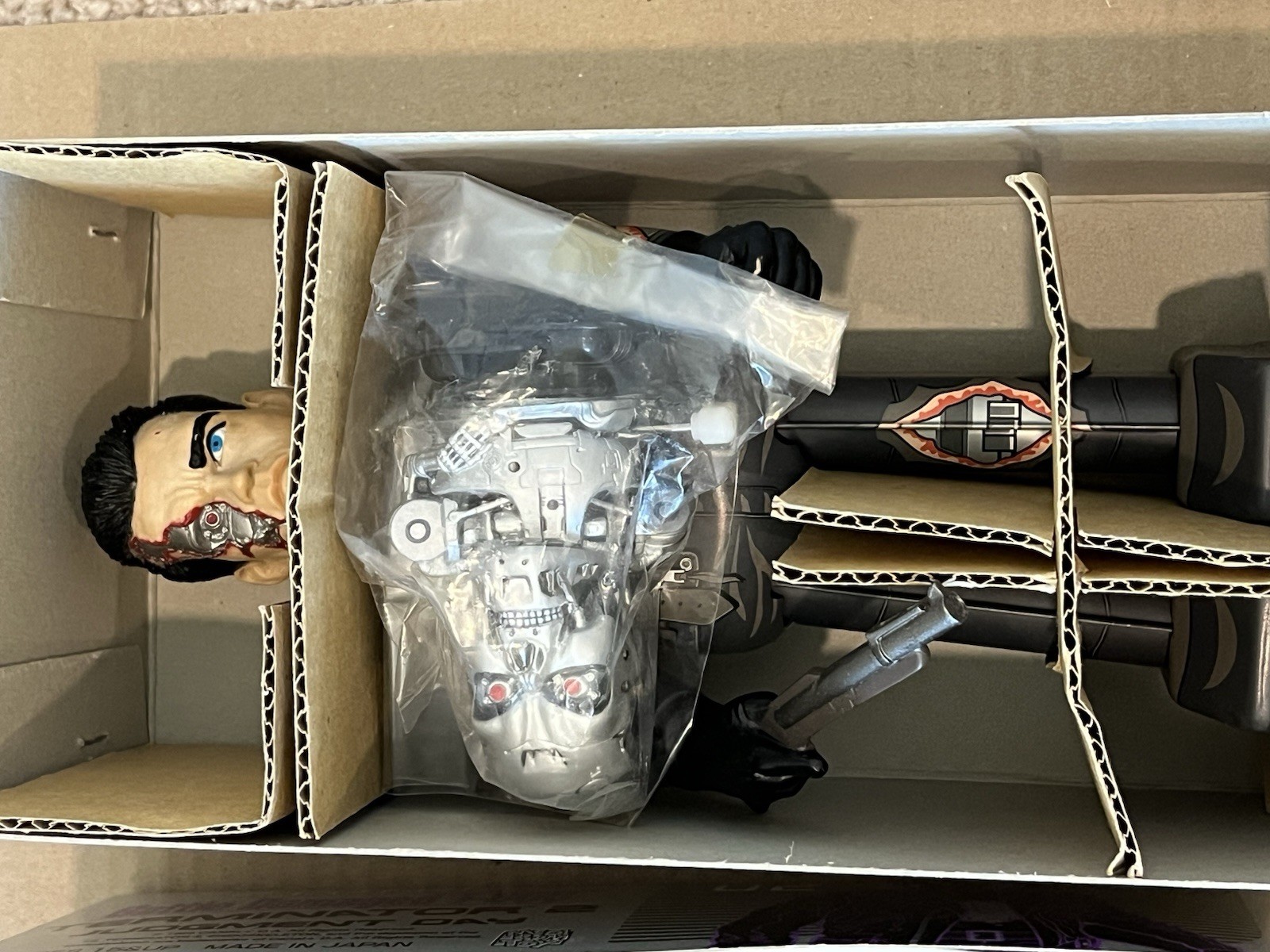 Medicom Toy Terminator 2 Battle Damaged T-800 #02 Nostalgic Future Arnold Tin