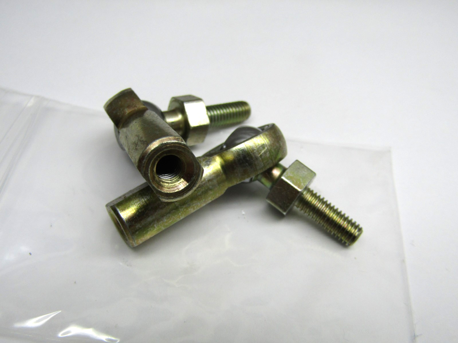 (Lot of 2) 10-32 Rod End Bearing Ball Joint with Stud Female, RH Linkage