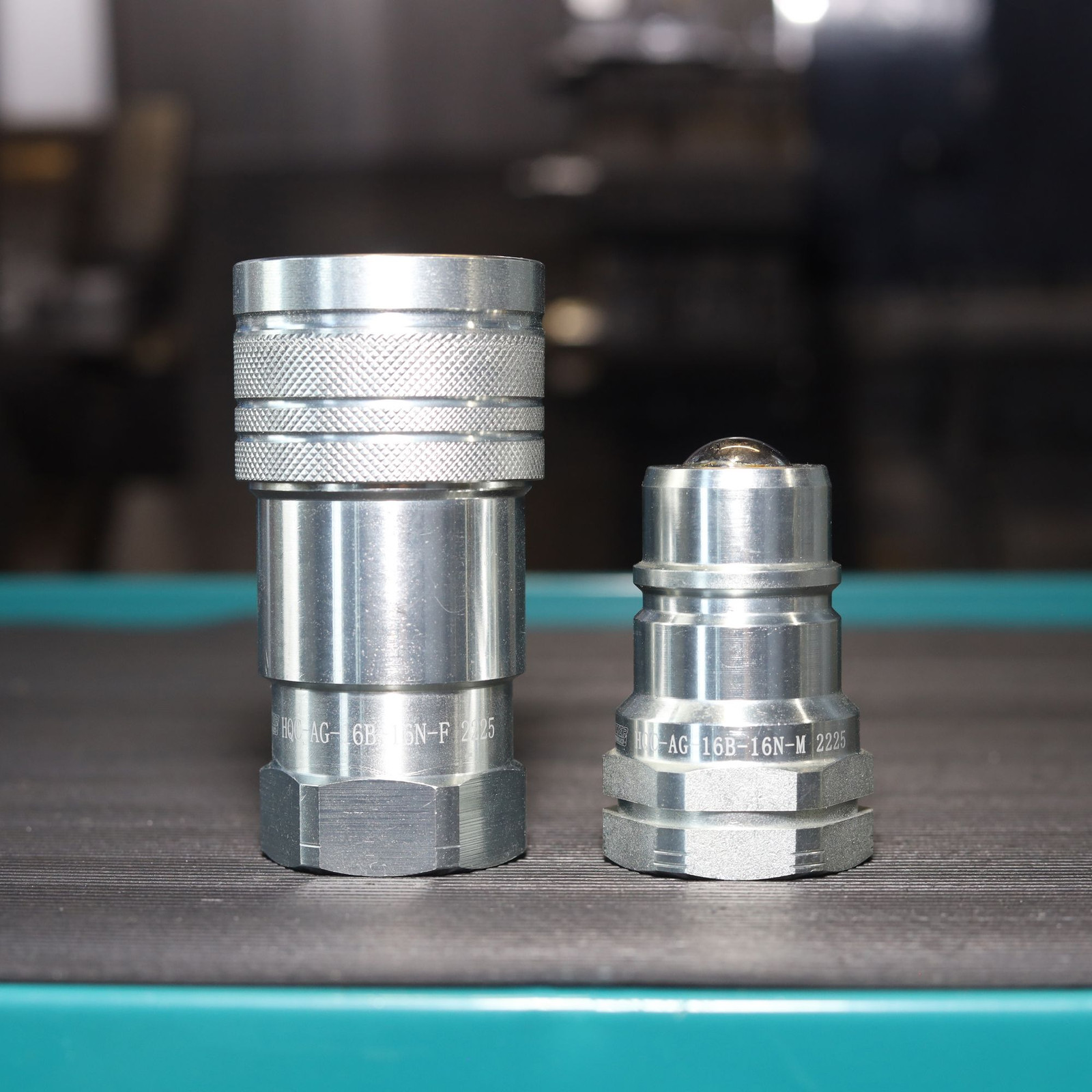 1″ AG Hydraulic Quick Couplers Set - 1″ NPT Thread