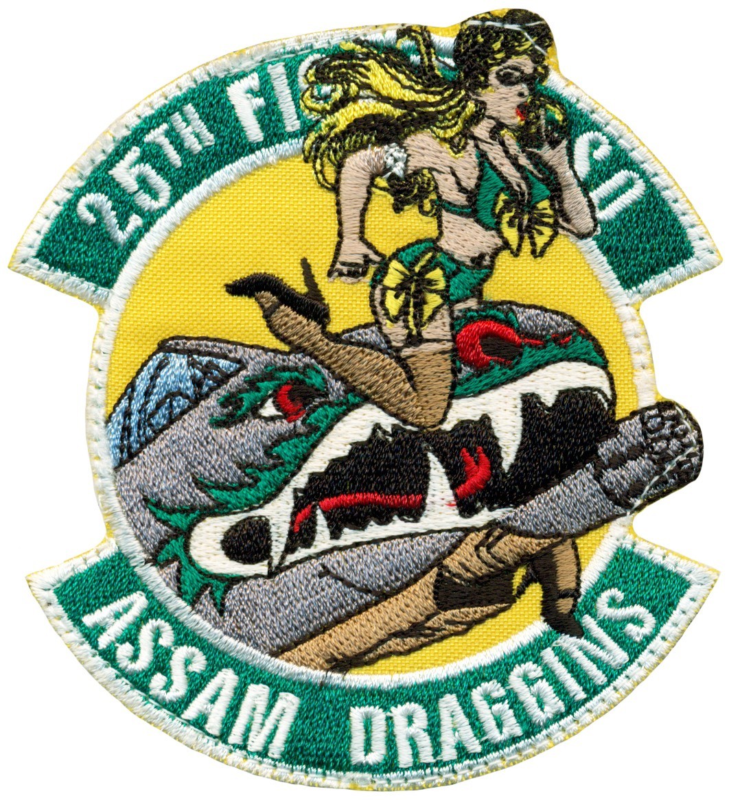 USAF 25th FIGHTER SQUADRON – A-10 – ASSAM DRAGGINS PATCH