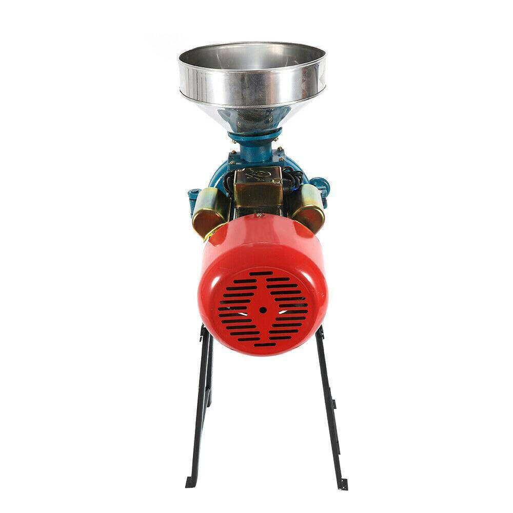 Electric Grinder Mill Grain Corn Wheat Feed/Flour Wet&Dry Cereal Machine 110V