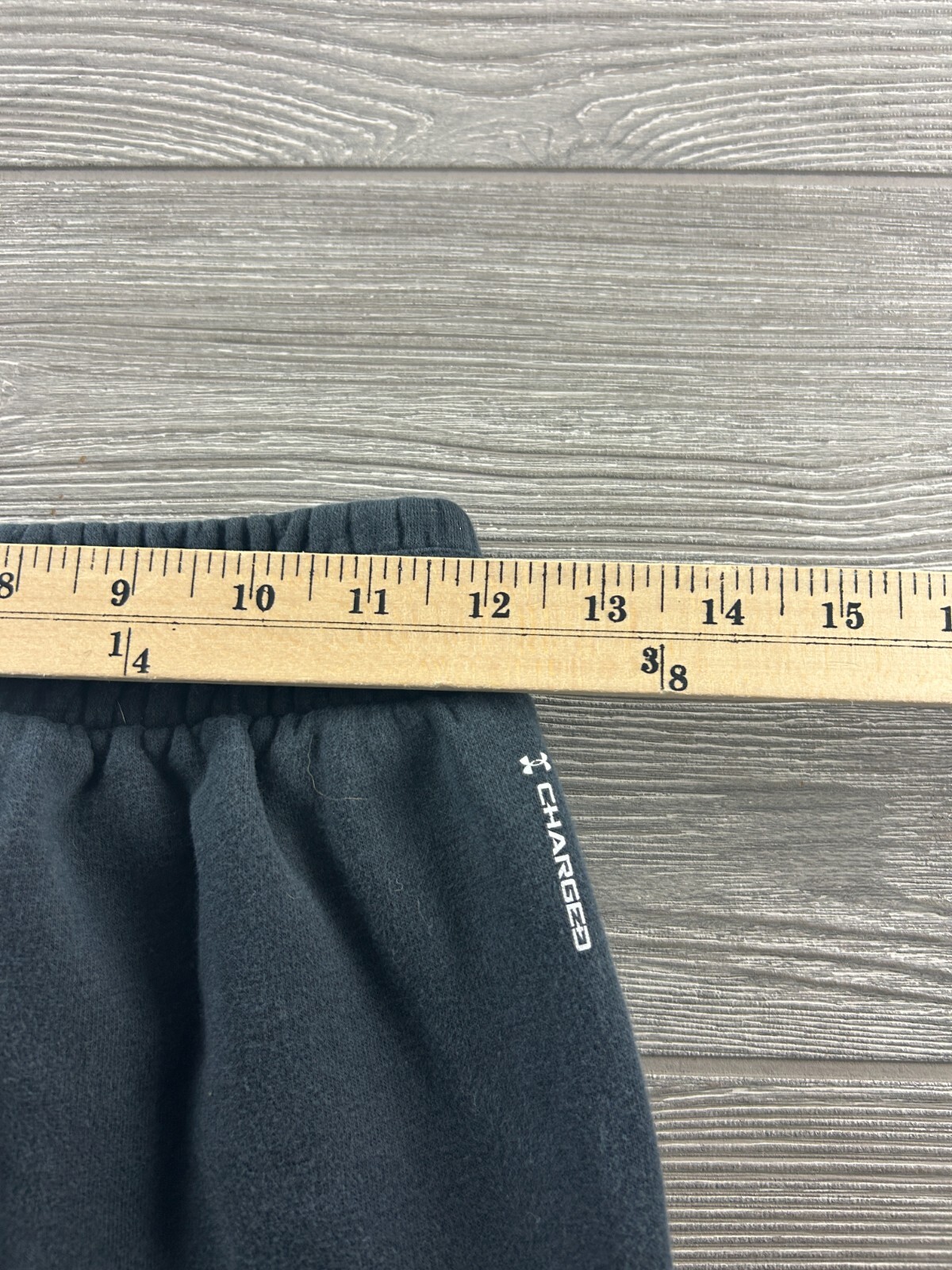 Under Armour "Property of Iron Paradise" Women's Small Black Joggers Graphic