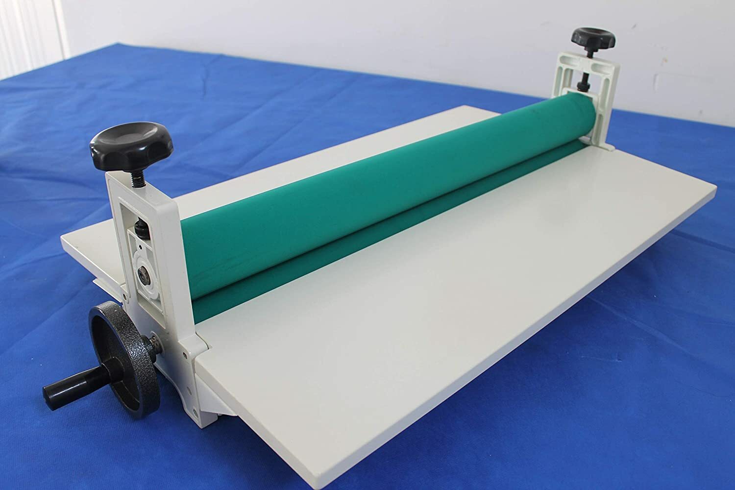14" Manual All Metal Frame Cold Roll Laminator Mount Laminating Machine