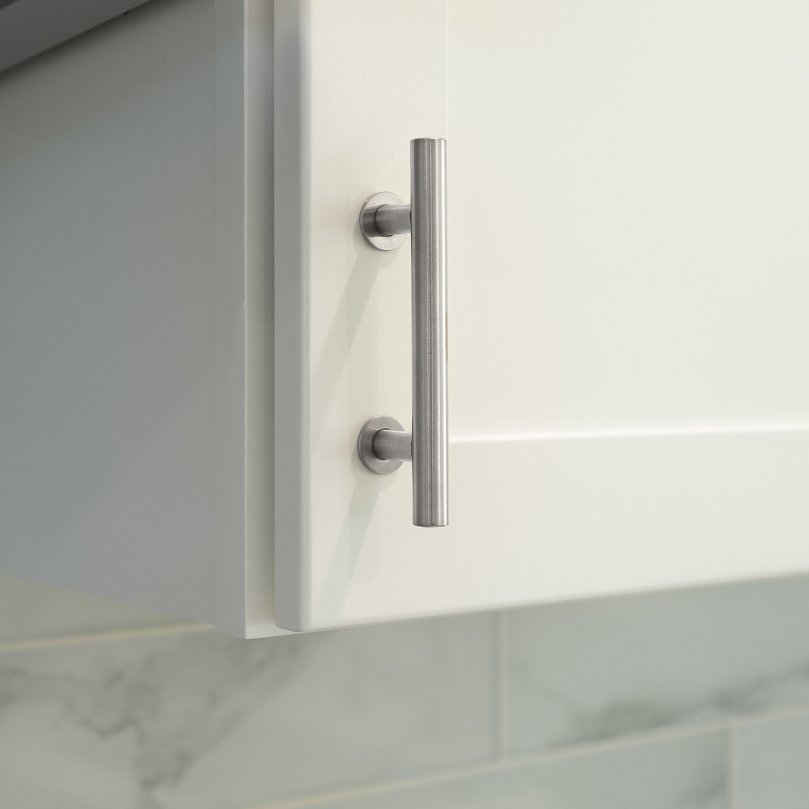 Brushed Nickel Modern Cabinet Handles Bar Pulls Kitchen Hardware Stainless Steel