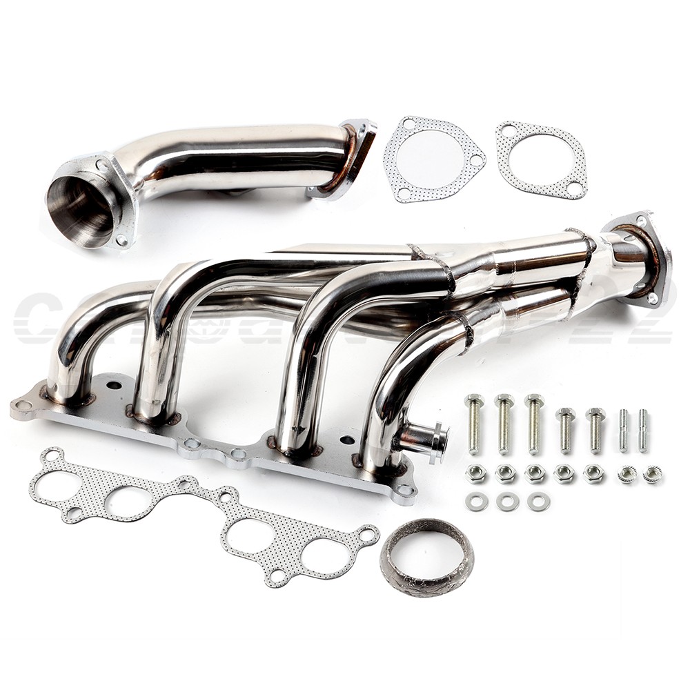 FOR 95-01 TOYOTA TACOMA 2.4/2.7 L4 TRI-Y STAINLESS STEEL HEADER EXHAUST MANIFOLD