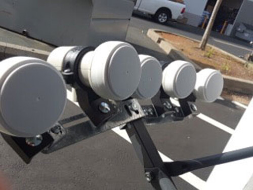 2 LNB ADD ON BRACKET HOLDERS MULTIPLE LNBFs to Offset FTA Ku Satellite Dish