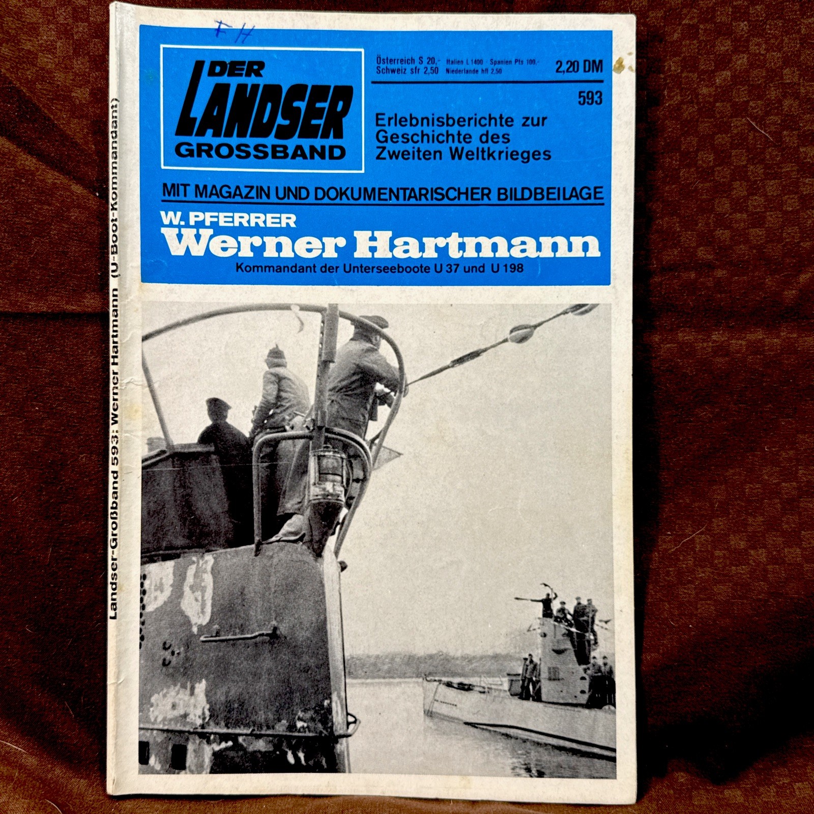 Der Landser Grossband.Lot Of 5 German Booklets About 1940s WW2 #(275)