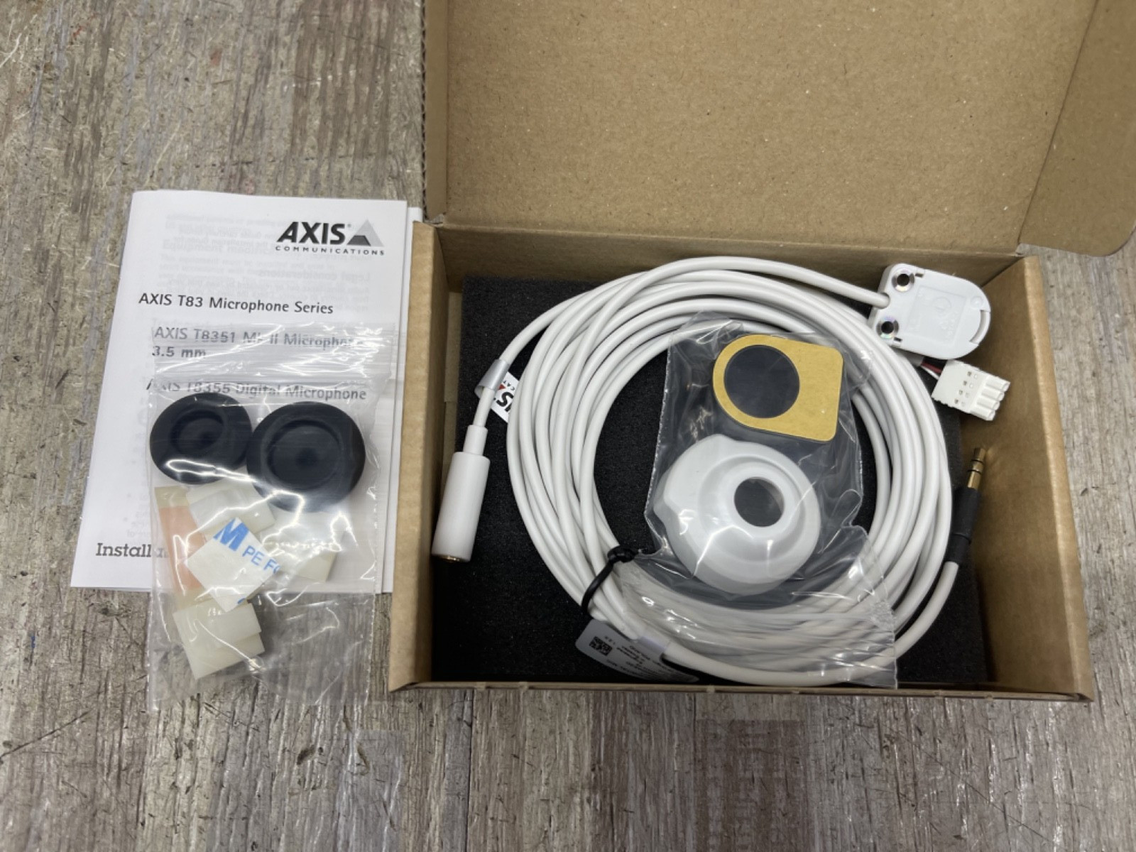 NEW AXIS 01561-001 T8355 Wired Digital Microphone - FREE SHIPPING - ZX