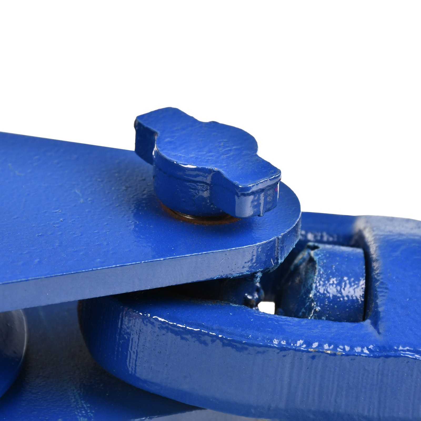 2Ton Snatch Block Swivel Hook 3/8" Wire Rope Pulley 3" Sheave Tow Shackle Tool