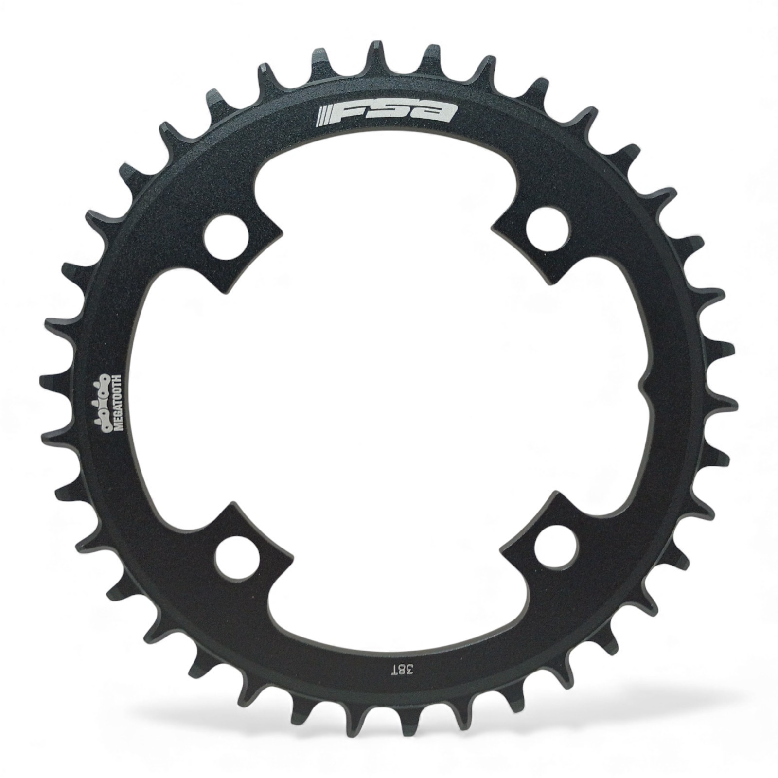 FSA Megatooth Narrow Wide Chainring 38t 104BCD Black Alloy