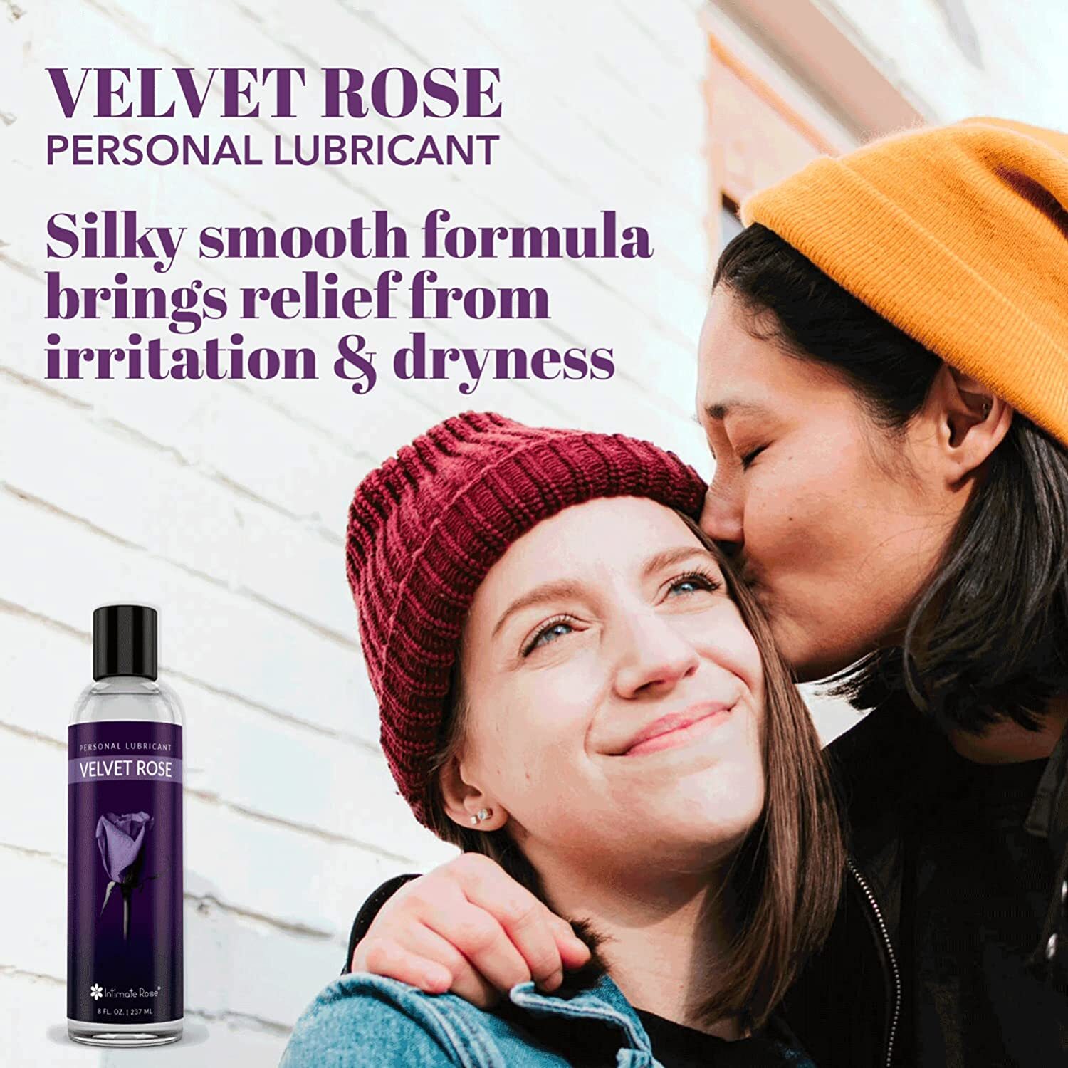 Personal Lubricant Water Based Lube Long Lasting Uni-Sex Lube USA Velvet Rose