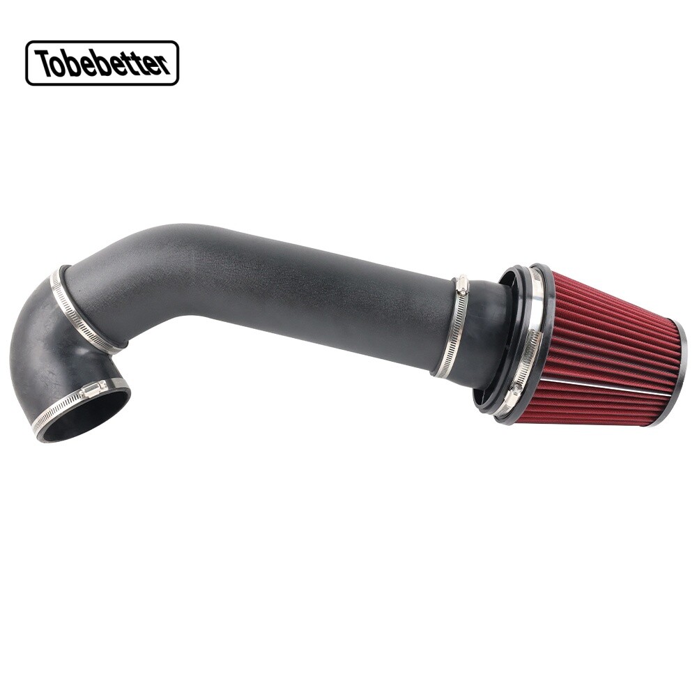 New Air Intake+ Red Filter 4" LS Swap Kit For for LSX LS1 LS2 4.8/5.3/5.7/6.0L