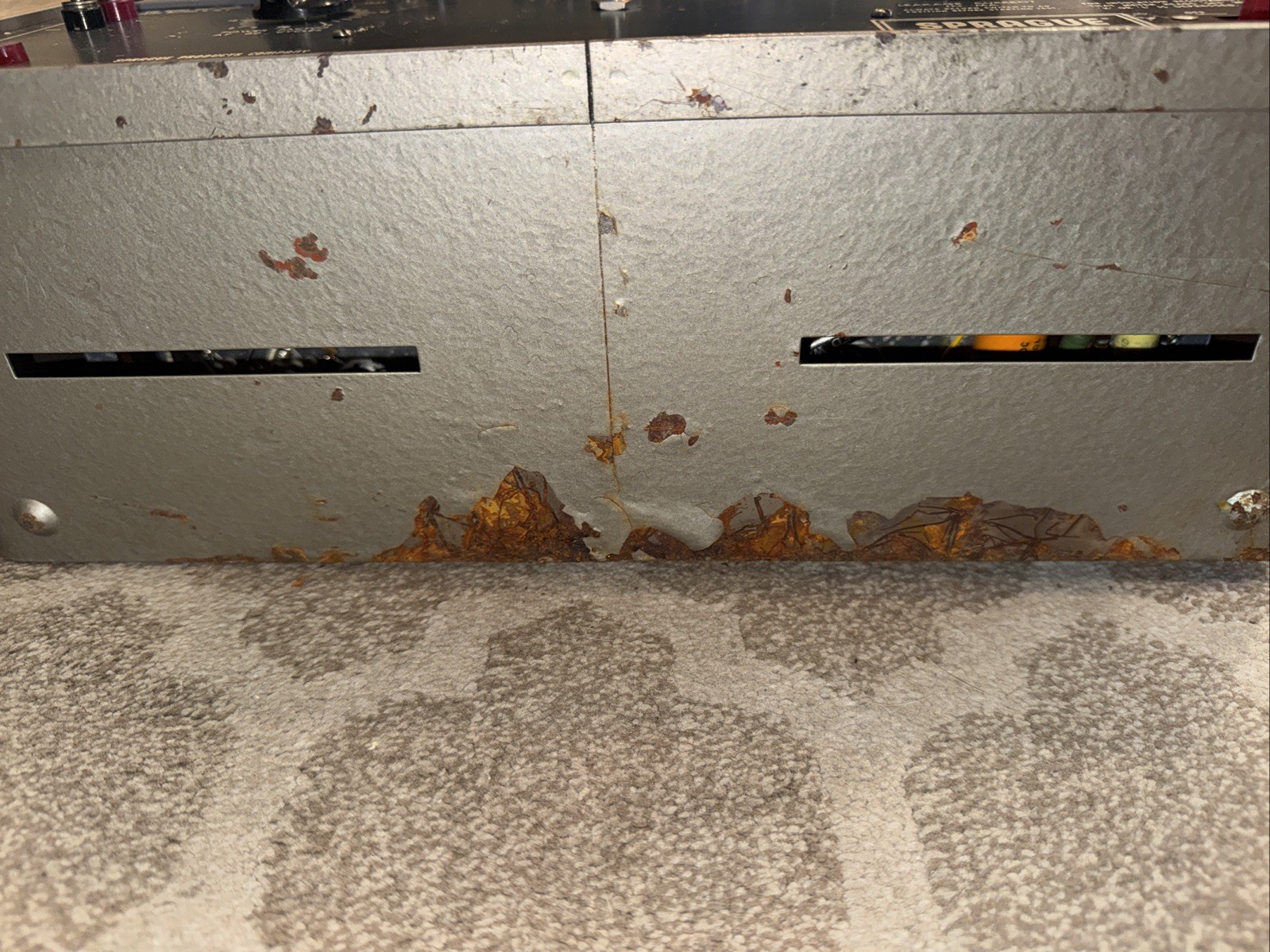 Vintage Sprague TEL-OHMIKE Model TO-6 A Capacitor Analyzer, Untested, Powers On