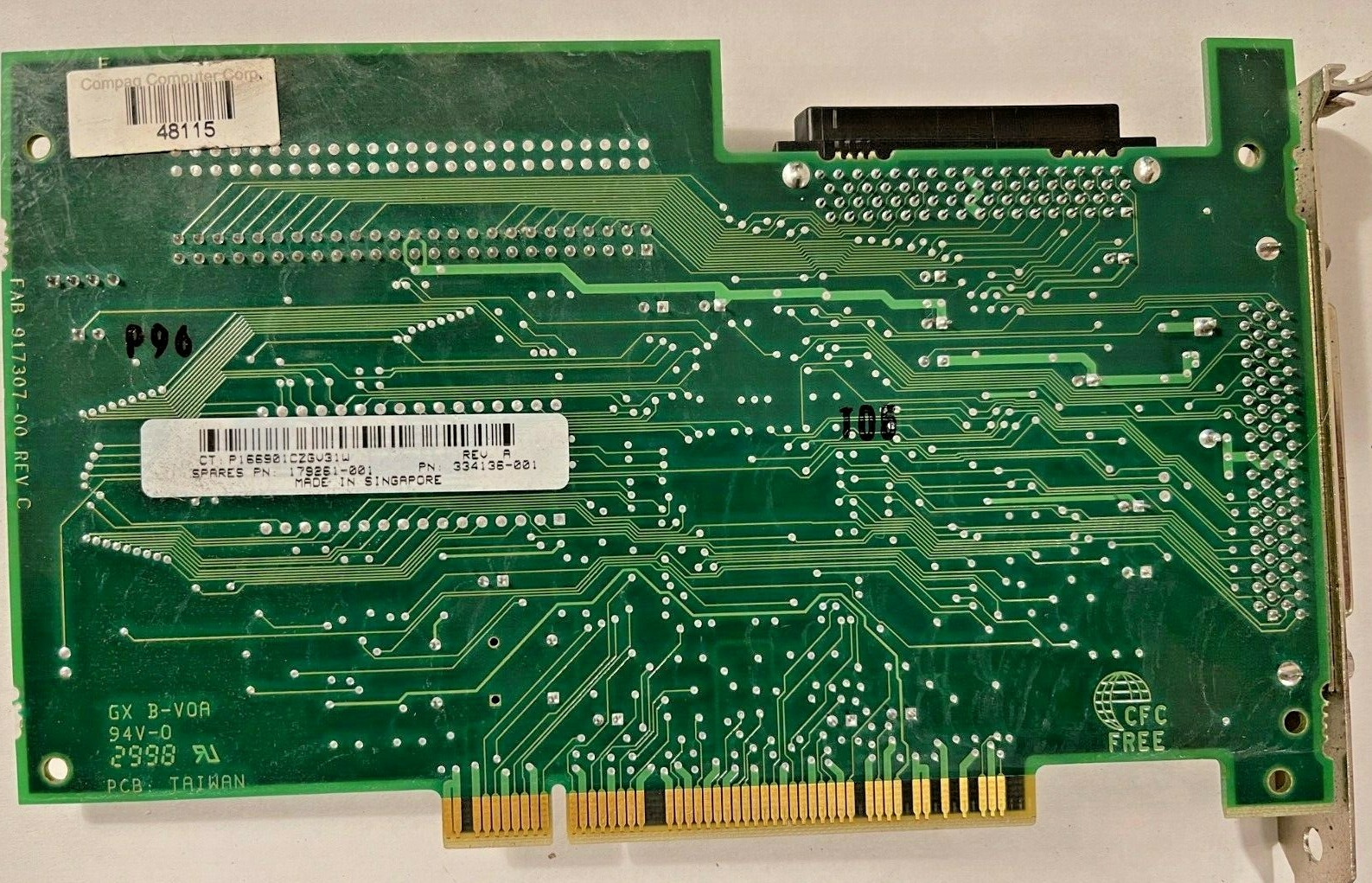 VINTAGE ADAPTEC AHA-2940W 2940UW ULTRA WIDE SCSI PCI CONTROLLER CARD RM1
