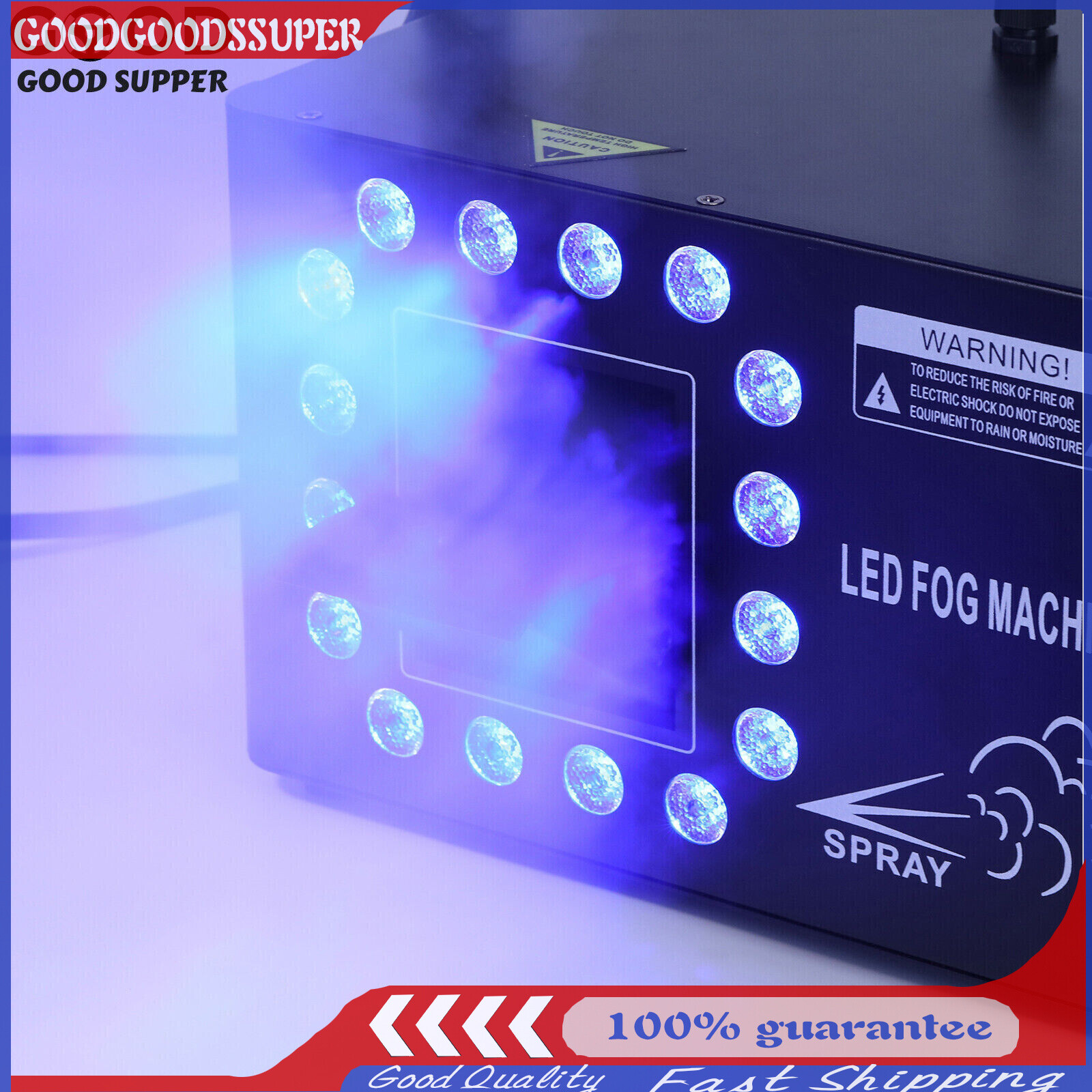 1500W Low Profile Hazer Haze Smoke Machine DMX Theater DJ Party Stage Effect