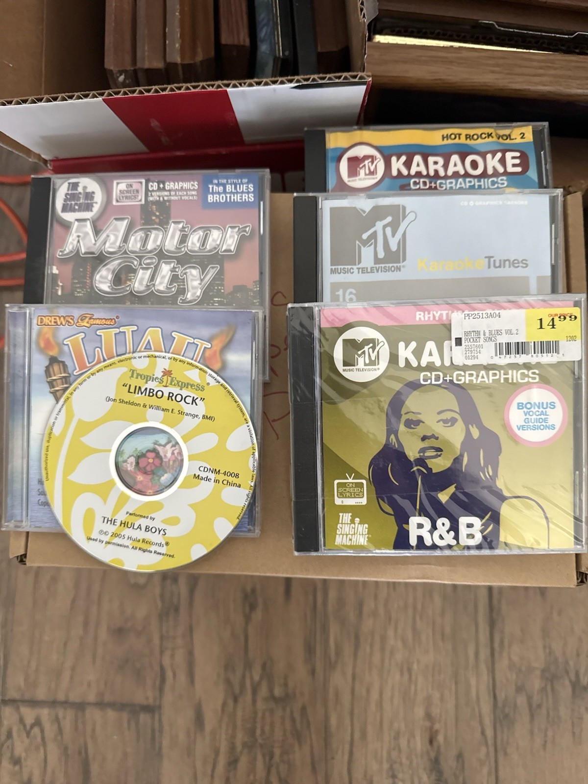 Vintage VocoPro Duet I Karaoke System CD+G Dual Cassette w/ 2 Mics & More!