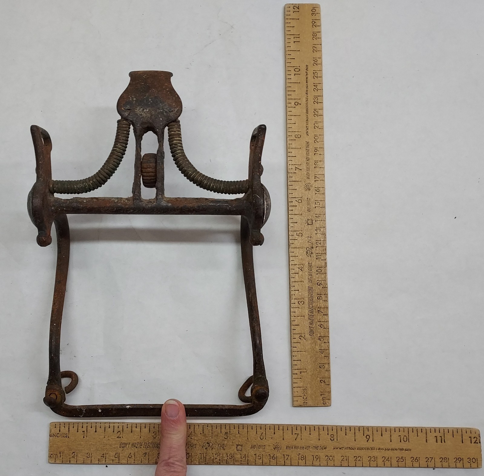 Western Cowboy SPADE HORSE BIT - HOME MADE - AS IS - listing #226267