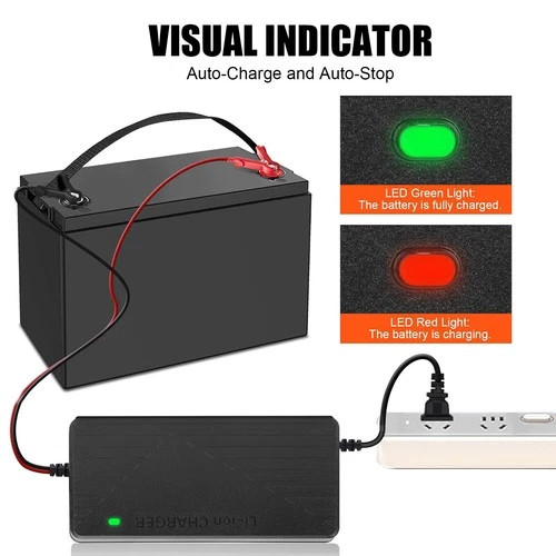 12V 10Ah 30Ah 50Ah BMS LiFePO4 Lithium Battery with Charger for RV Marine Lot