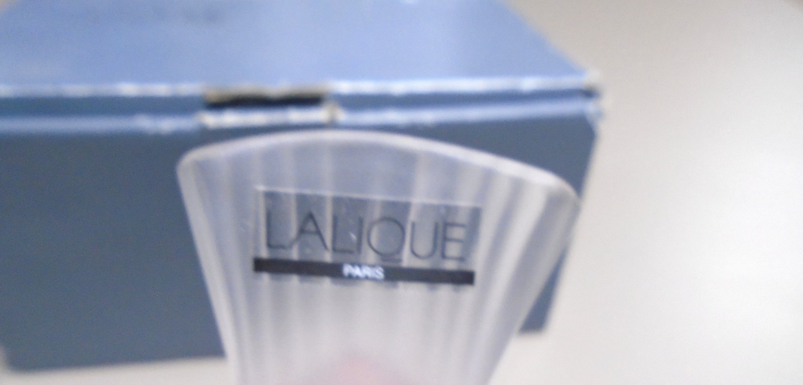 Lalique Paris Sparrow/Dove, Bird, Figurine, Frosted Crystal Art Glass