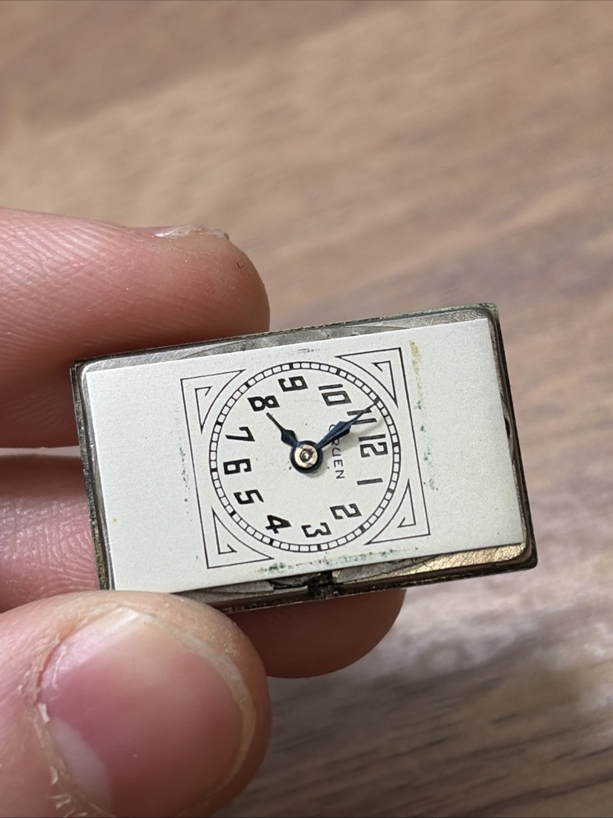 14K Art Deco 1920’s - 30’s Gruen Ladies White Gold Watch