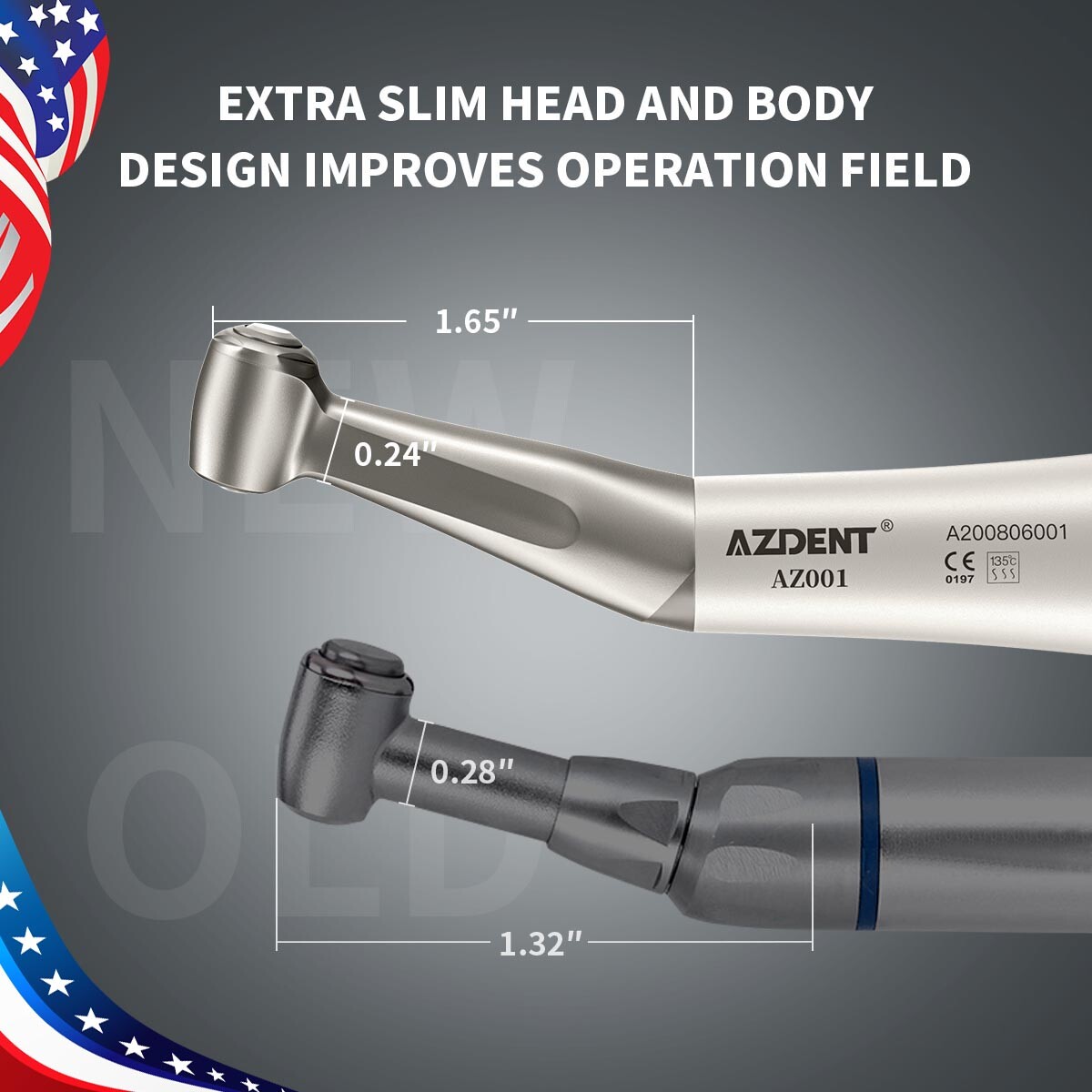 Dental Lab Marathon Electric Micromotor Contra Angle/Straight Handpiece Polisher