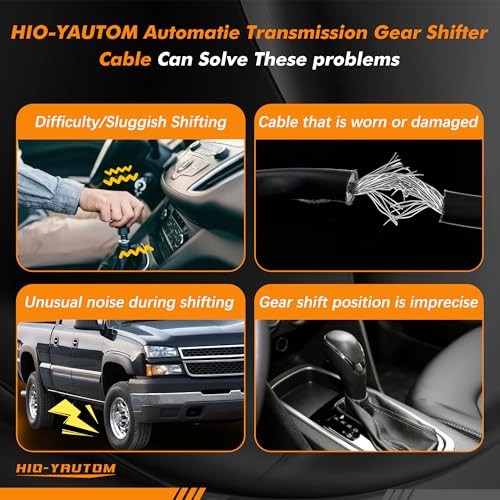 12477640 Automatic Transmission Gear Shifter Cable Compatible with Chevy