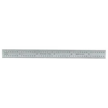General Tools 616 Ruler, Stainless Steel, 6 In Length