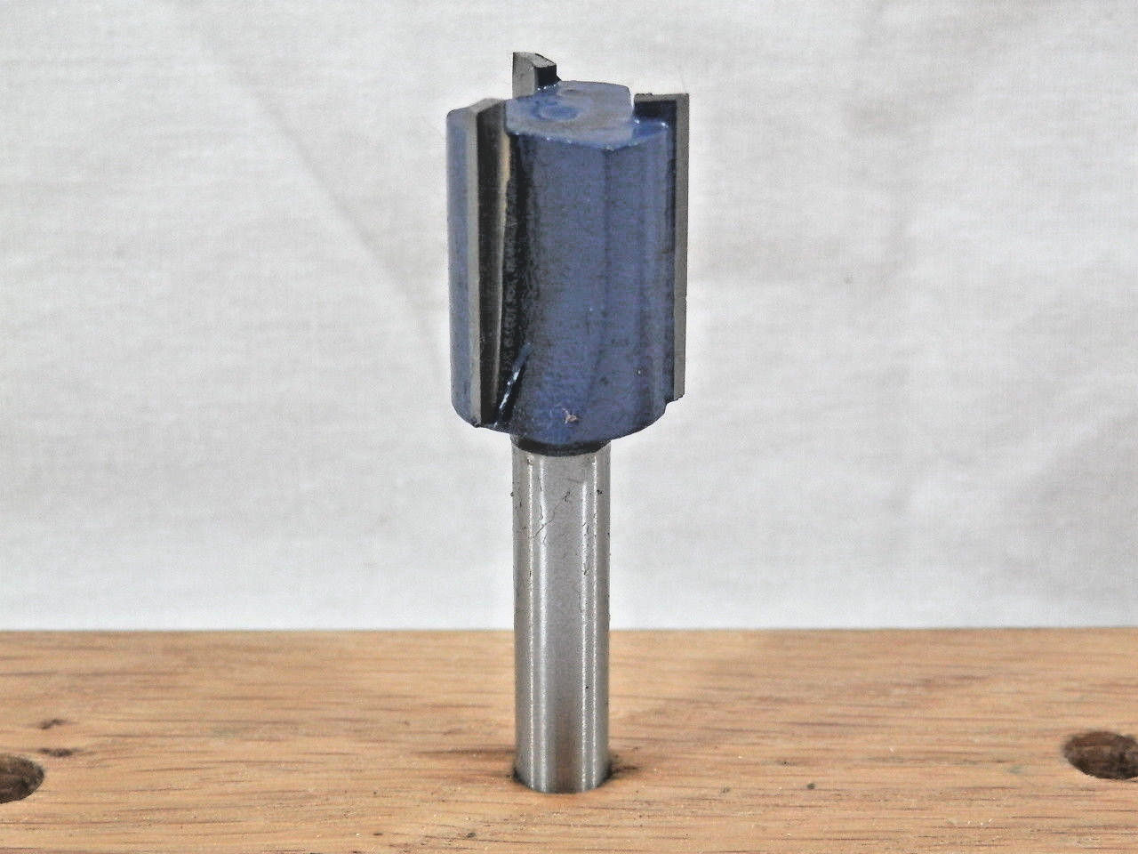 (1) NEW 5/8" D Straight Bit Carbide Tipped Router Bit 1/4" Shank 3 Flute zm