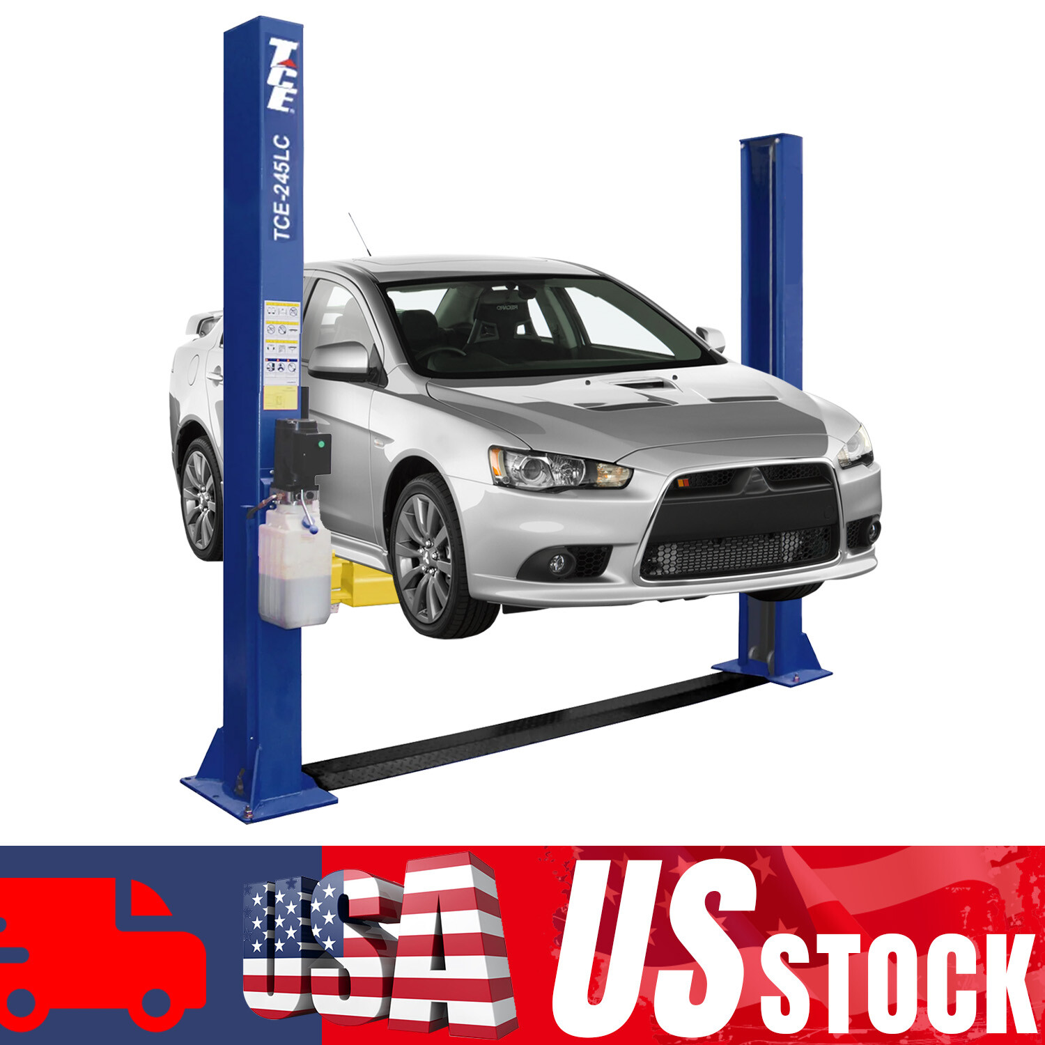 TCE Two Post Lift 10000LB Capacity Car Auto Truck Hoist 110V FREE SHIPPING
