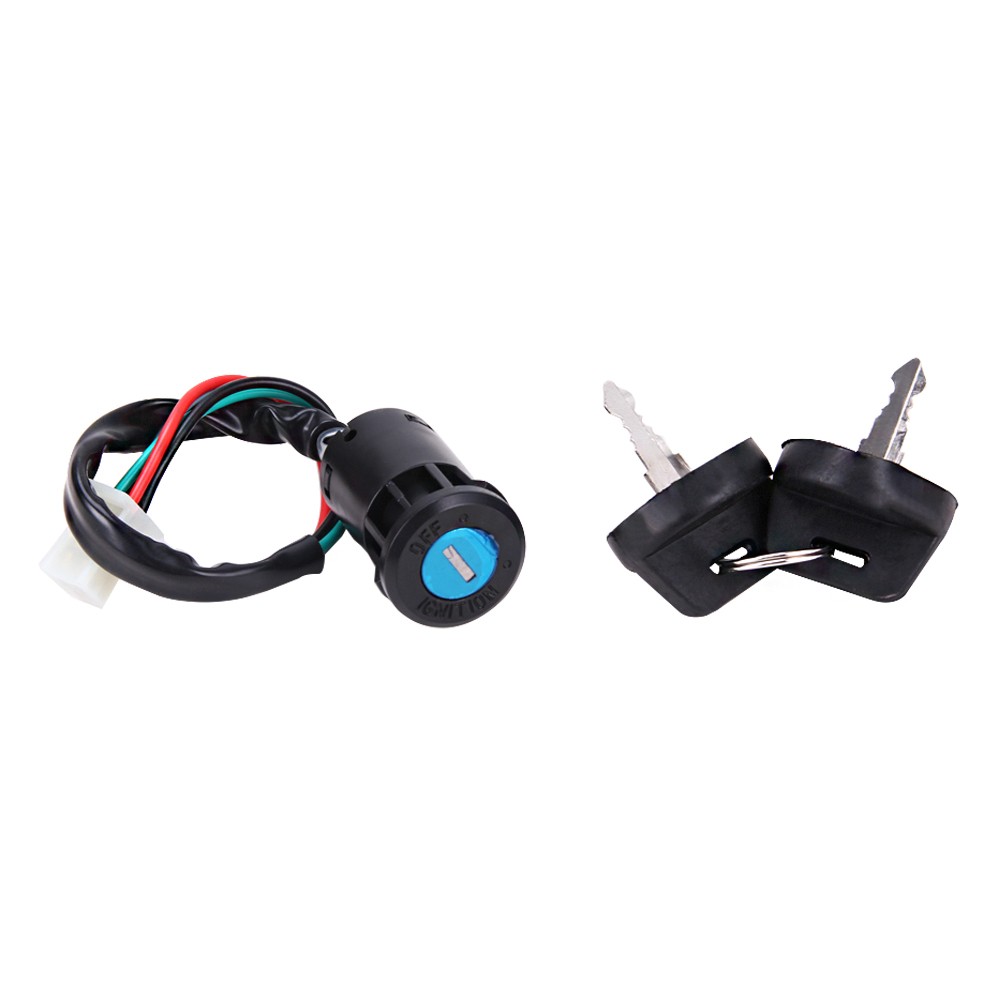 IGNITION KEY SWITCH FOR 110cc 125cc CHINESE QUAD ATV TAOTAO KANDI COOLSTER