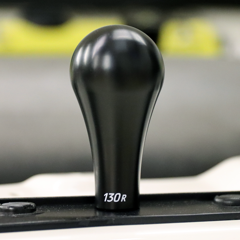 Hybrid Racing 130R Delrin Shift Knob M10x1.5 90mm Tall Black for Acura Honda NEW