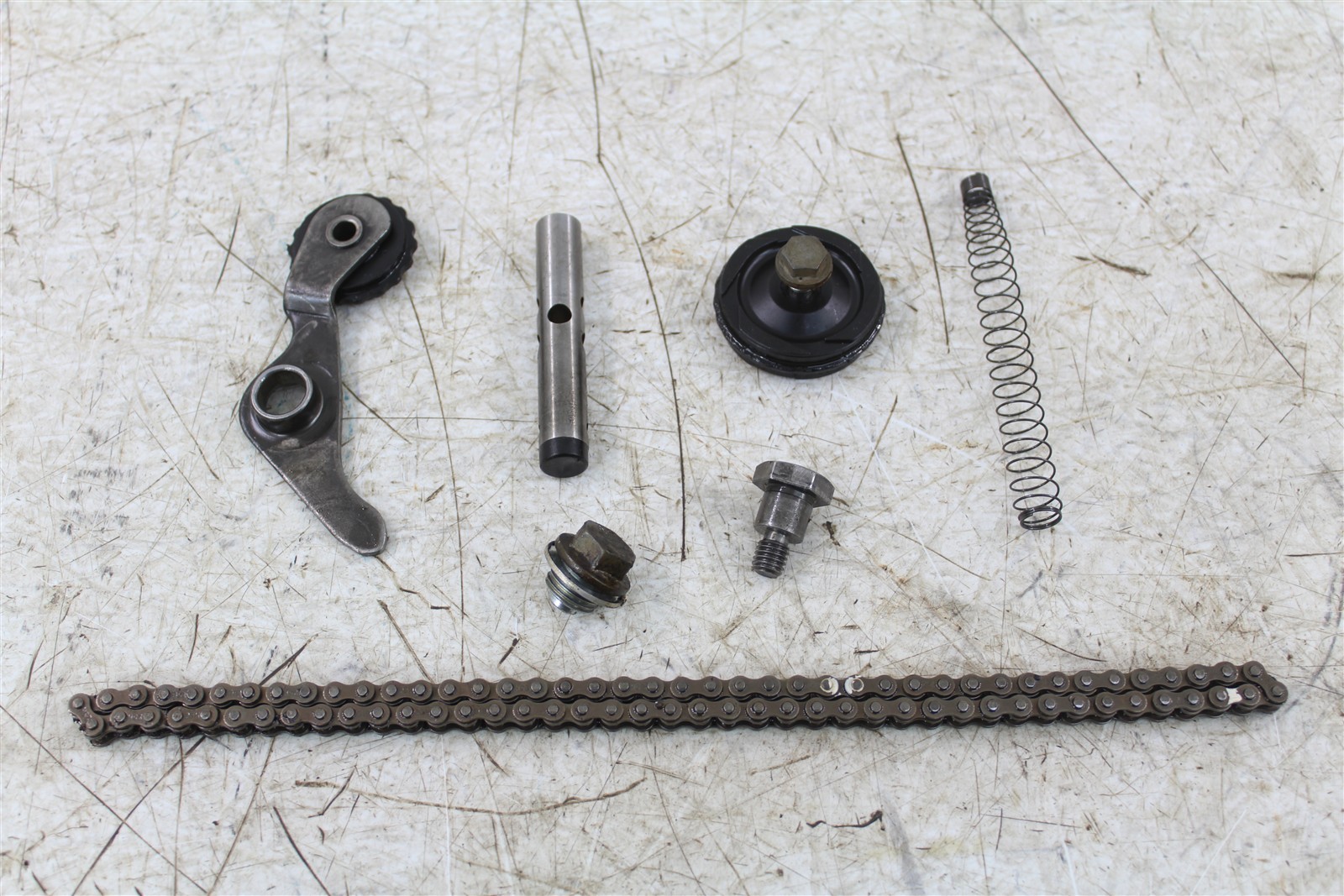 2005 Honda TRX 90 Timing Chain Guide Slides w/ Camshaft Tensioner 11103