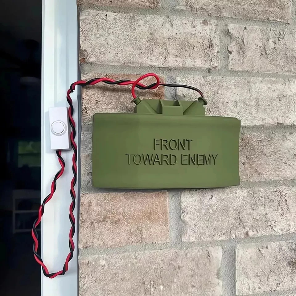 Claymore Mine Novelty Doorbell New in Box with Free Shipping