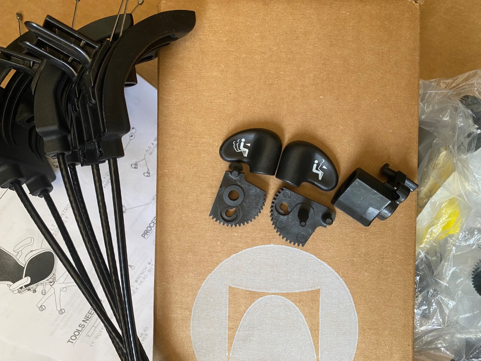 Herman Miller Aeron Chair Tilt Control Kit - New OEM (Genuine HM Parts)