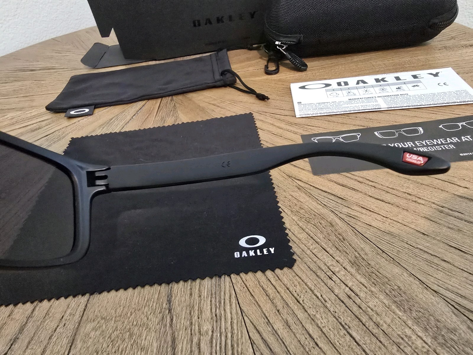 Oakley Holbrook XL Prizm P Polarized Sunglasses Black/Black Trim See Description