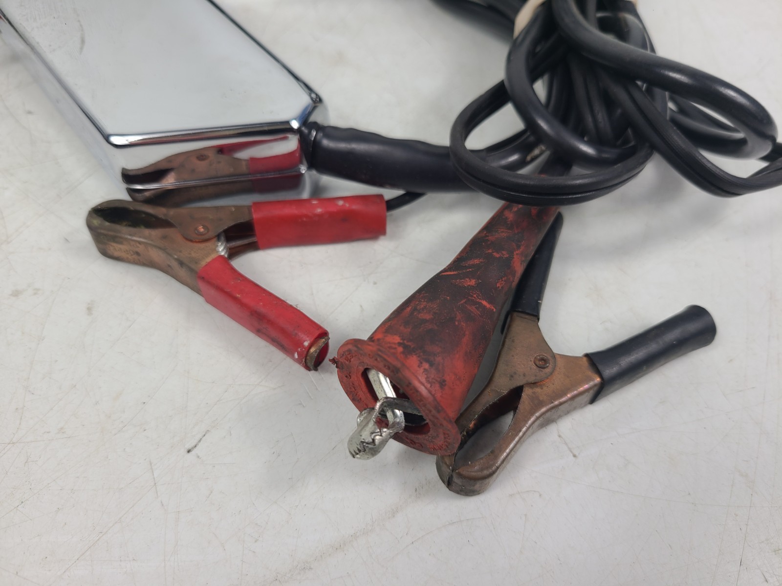 Vintage Sears & Roebuck Penske Chrome Power Auto Timing Light 244.2115 (TESTED)