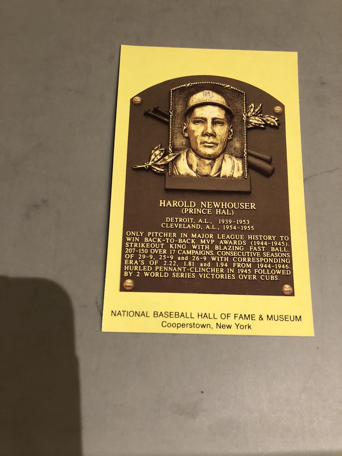 Baseball Hall Of Fame Plaque Lot (9)-All Cancelled On Induction Date-Ryan-Brett+