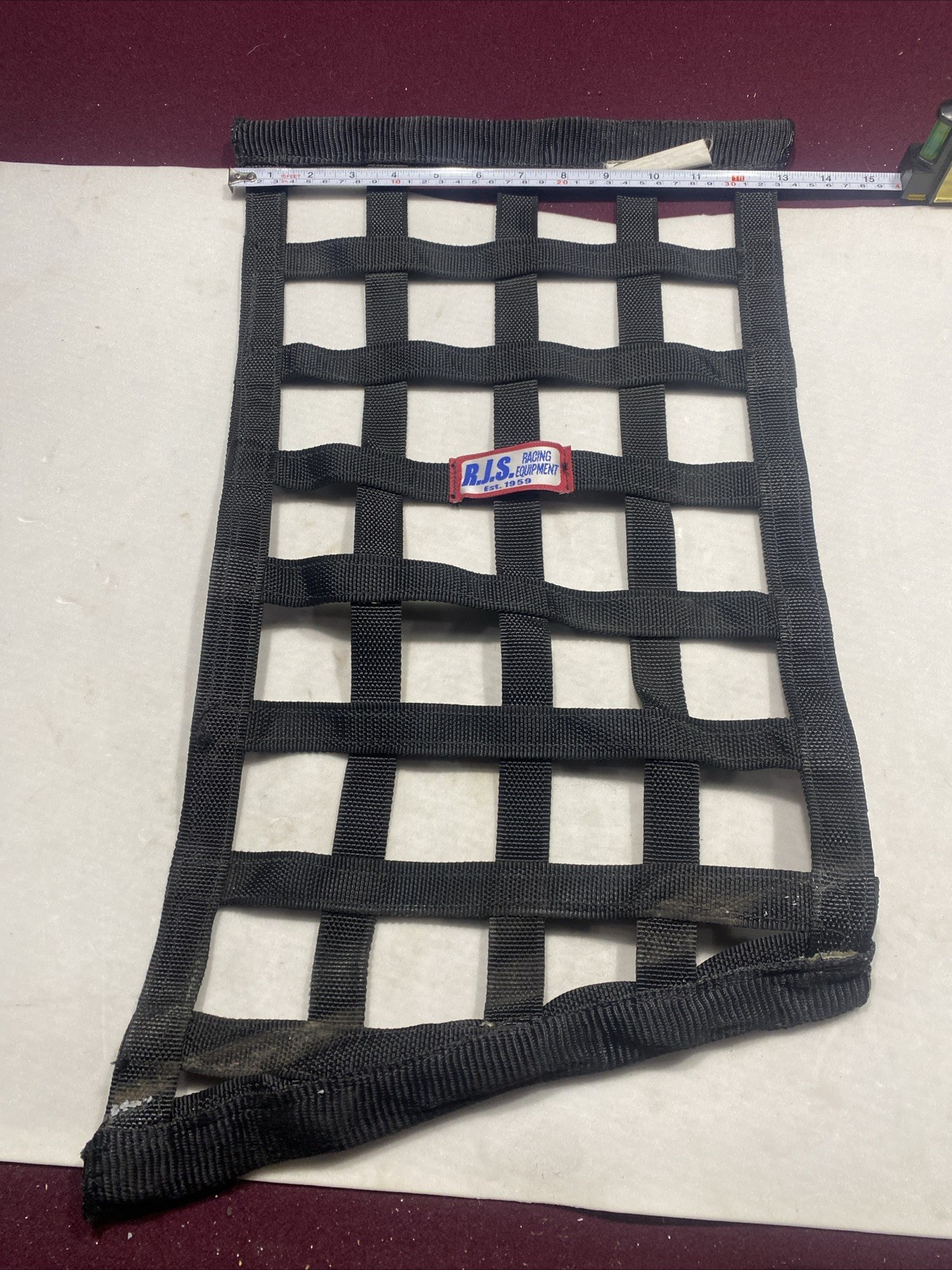 RJS Window Net, SFI 27.1, Black