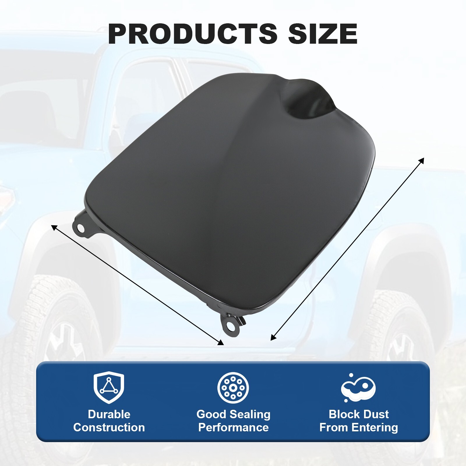 FUEL GAS DOOR LID For TOYOTA TACOMA 2016-2023 77305-04080 5FT BED