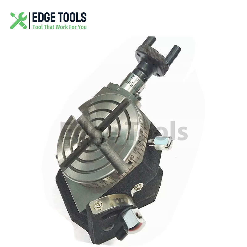 3"/75mm Tilting Rotary Table With 65 mm Mini Lathe Chuck For Milling Machine USA