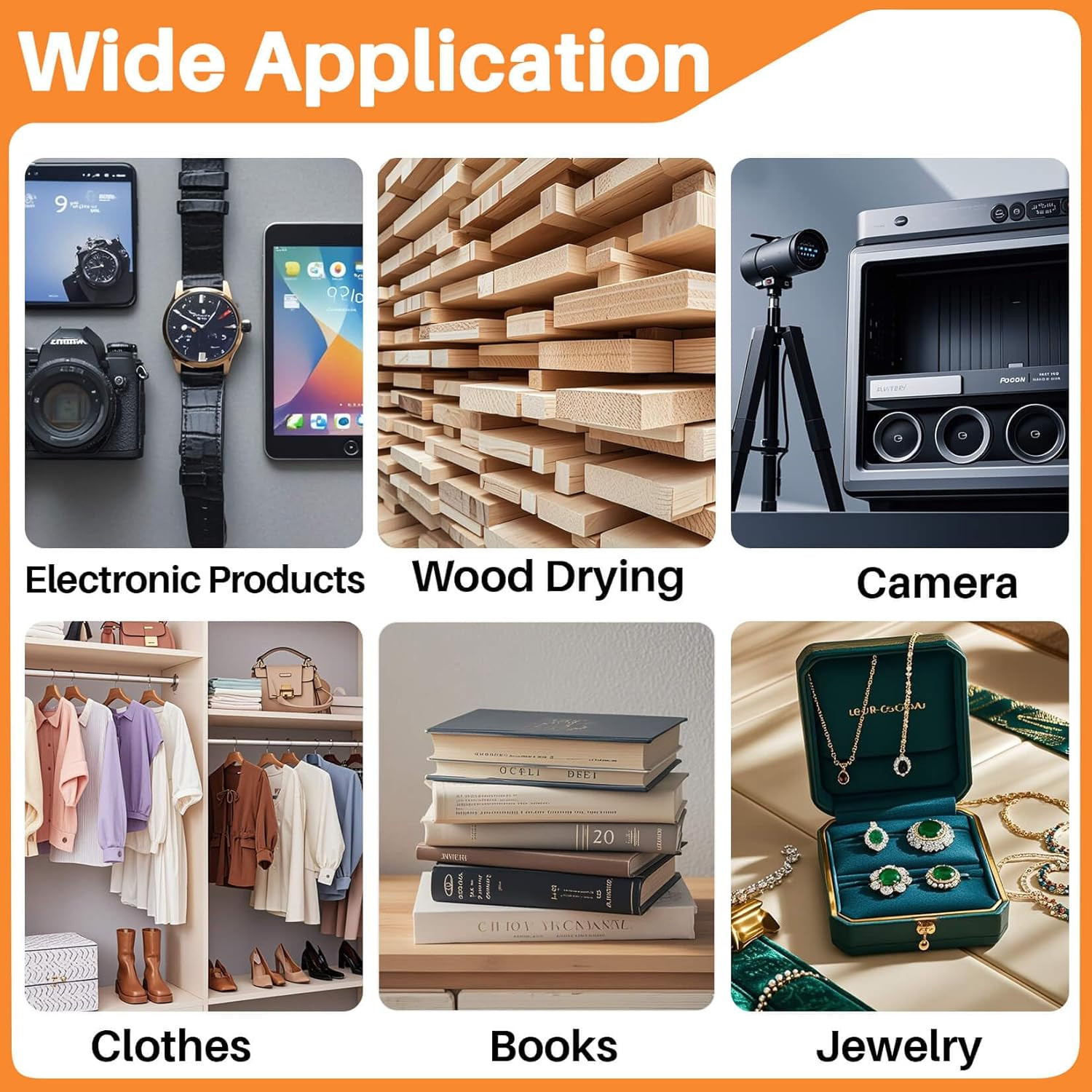 Orange Silica Desiccant Beads 430G - Indicating Silica Gel Beads Drying Silicone