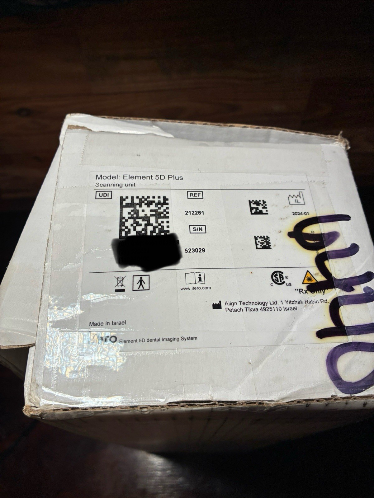 iTero Element 5D Plus Dental Scanning Unit