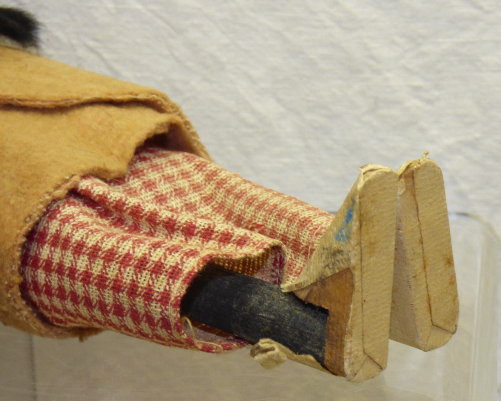 Skookum Dolls 10" Male & 9" Female w/ Taped Feet Side Glancing Eyes Vintage Pair