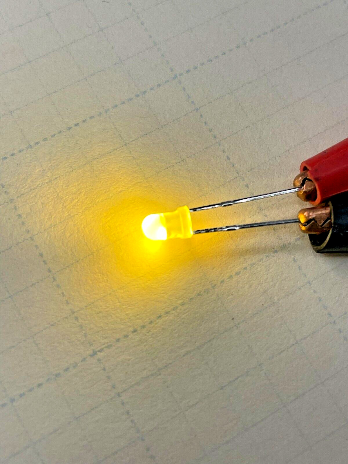 Blinking Flashing Warm White 3mm LED LEDs Blink Flash SLOW BLINK **Qty 50**